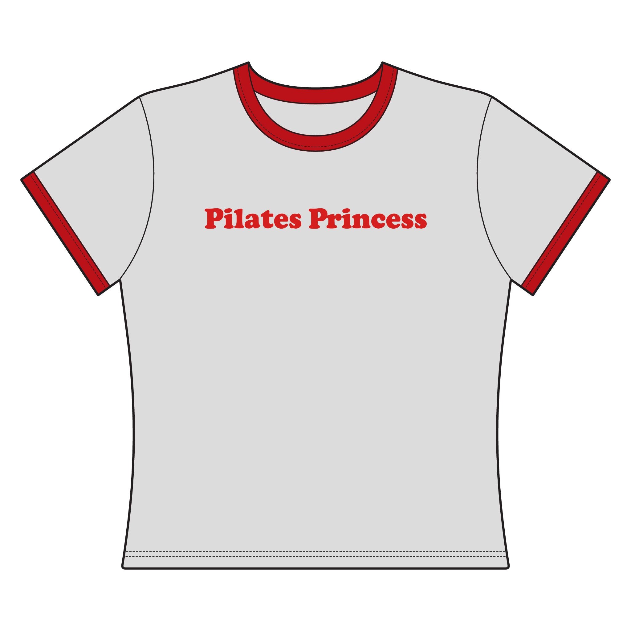 Pilates Princess - Ringer Tee
