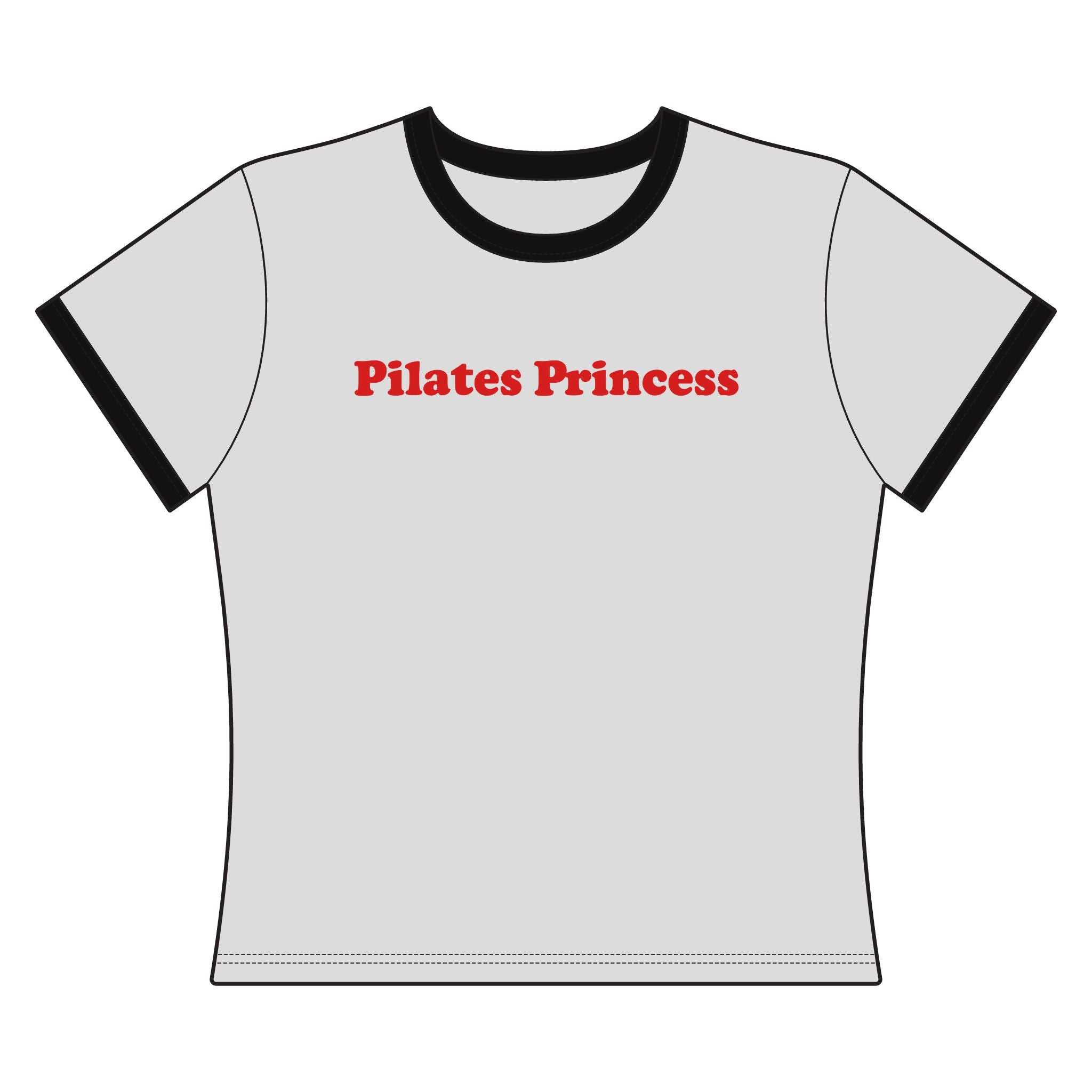 Pilates Princess - Ringer Tee