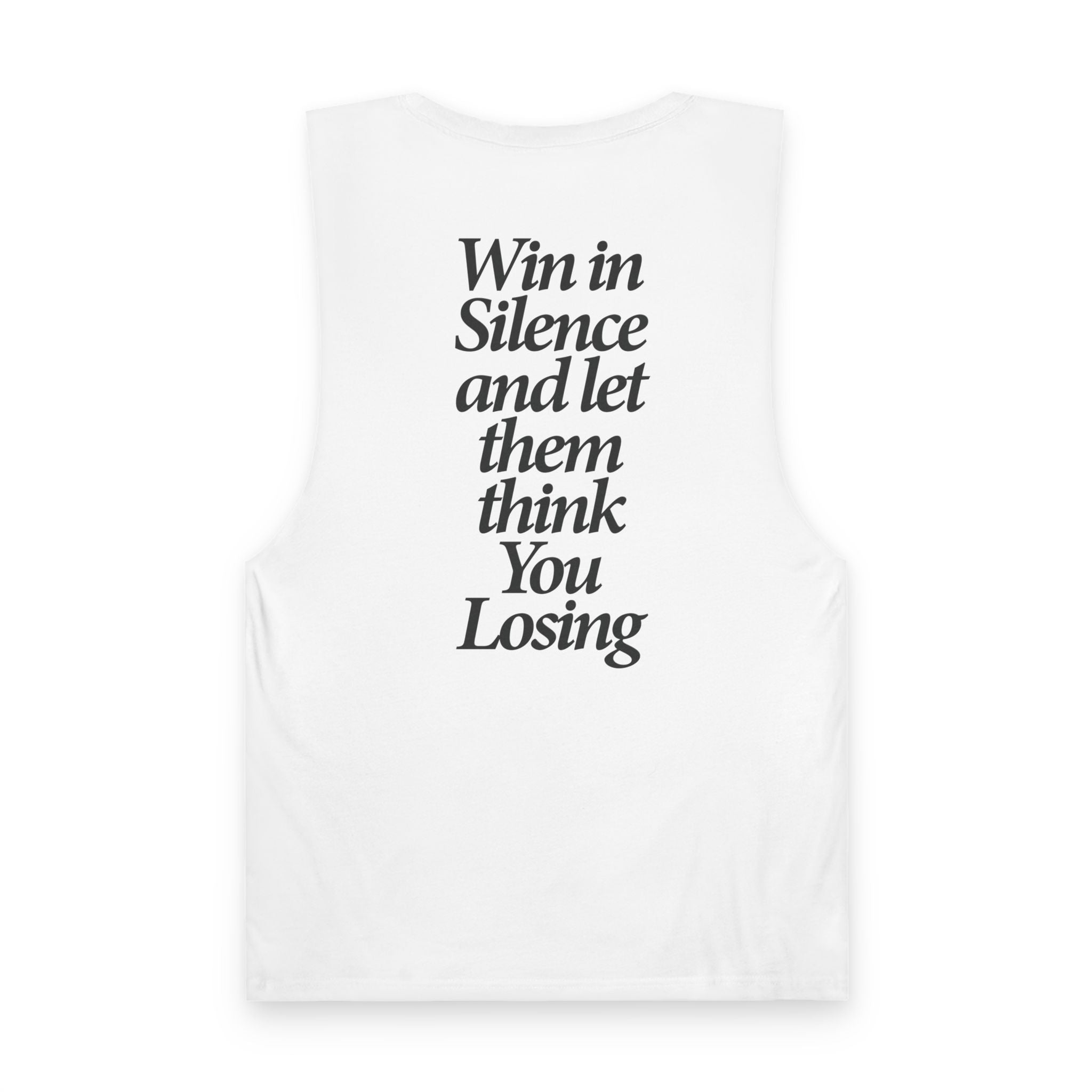 Win In Silence Tank Top