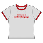 Sarcasm V1 - Ringer Tee