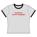 Sarcasm V1 - Ringer Tee