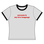 Sarcasm V1 - Ringer Tee