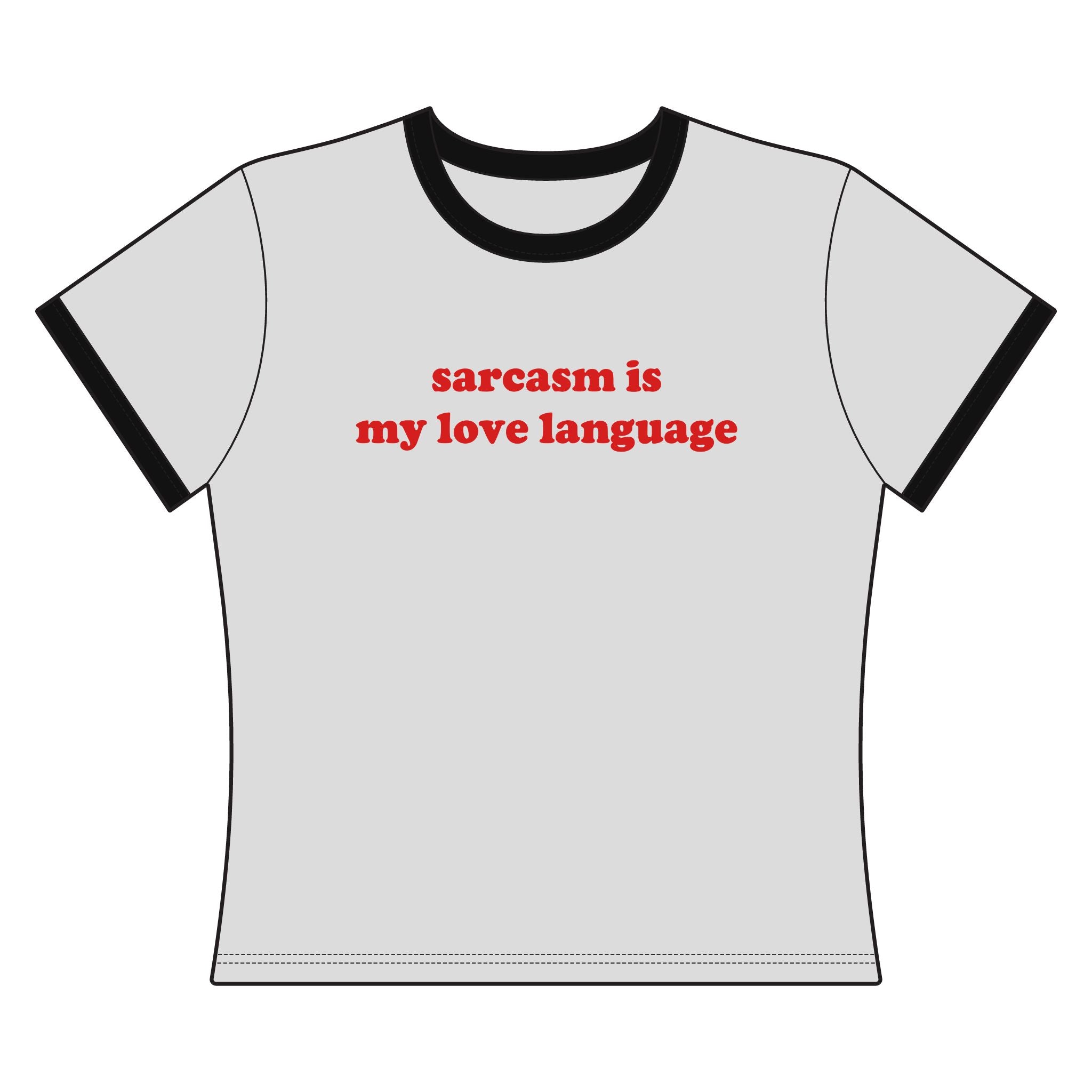 Sarcasm V1 - Ringer Tee