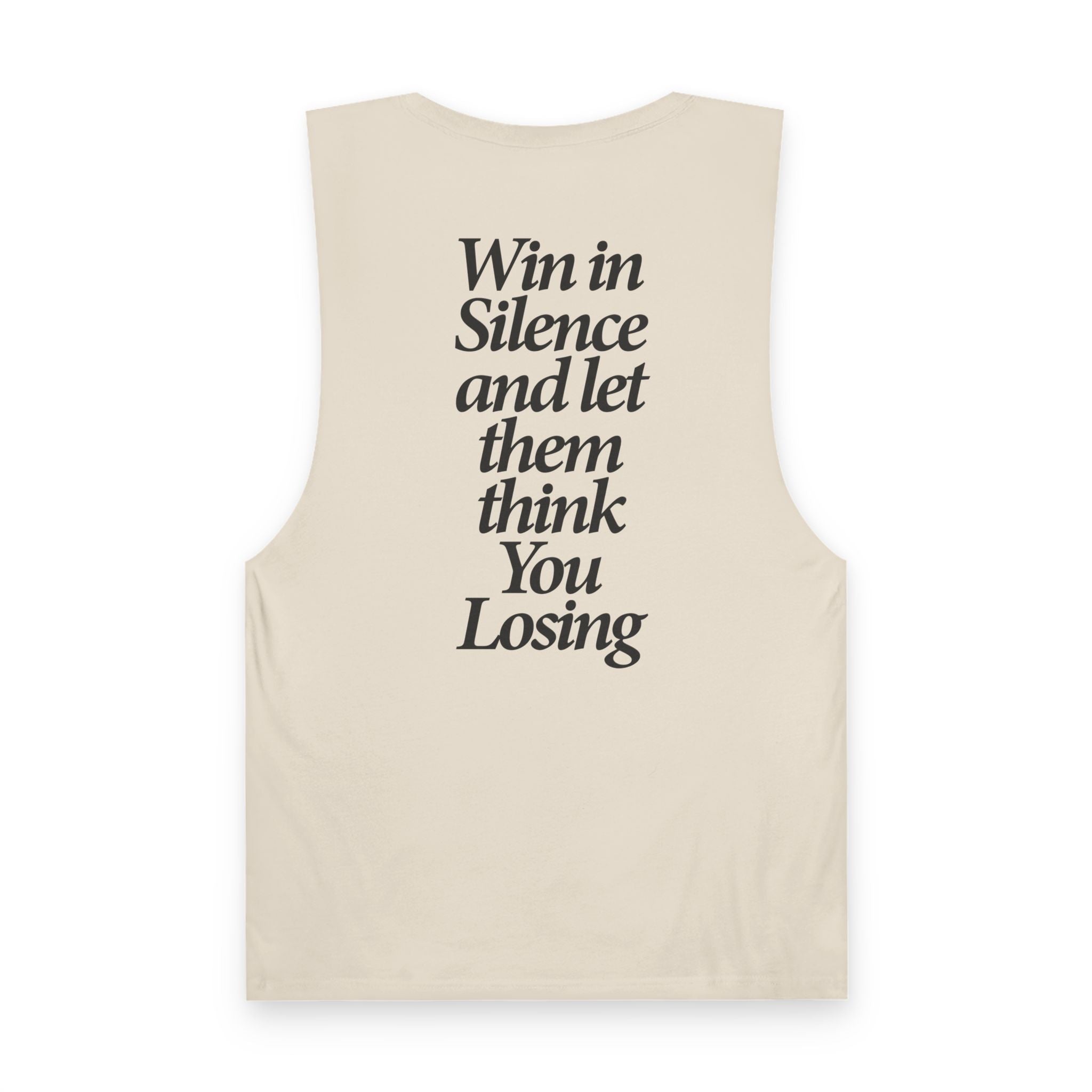 Win In Silence Tank Top