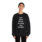 God Cares For Me - Sweatshirt