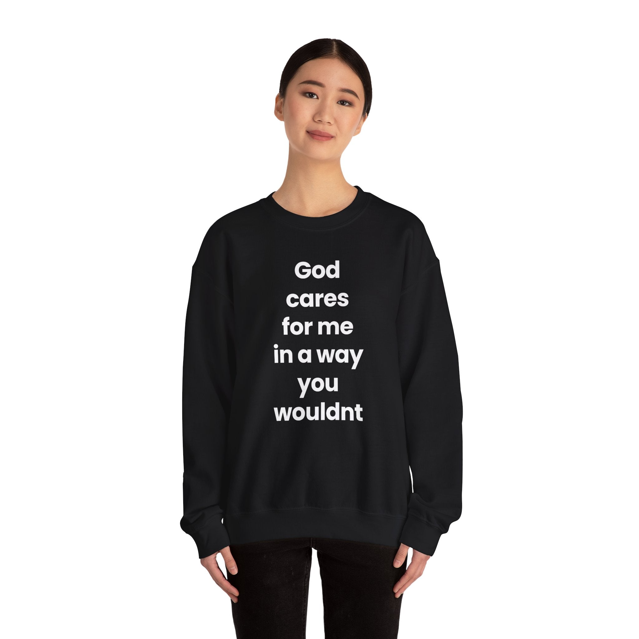 God Cares For Me - Sweatshirt
