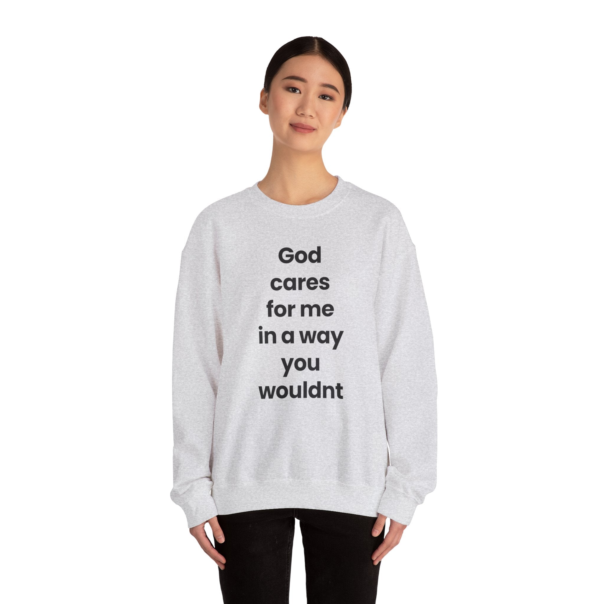 God Cares For Me - Sweatshirt