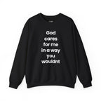God Cares For Me - Sweatshirt