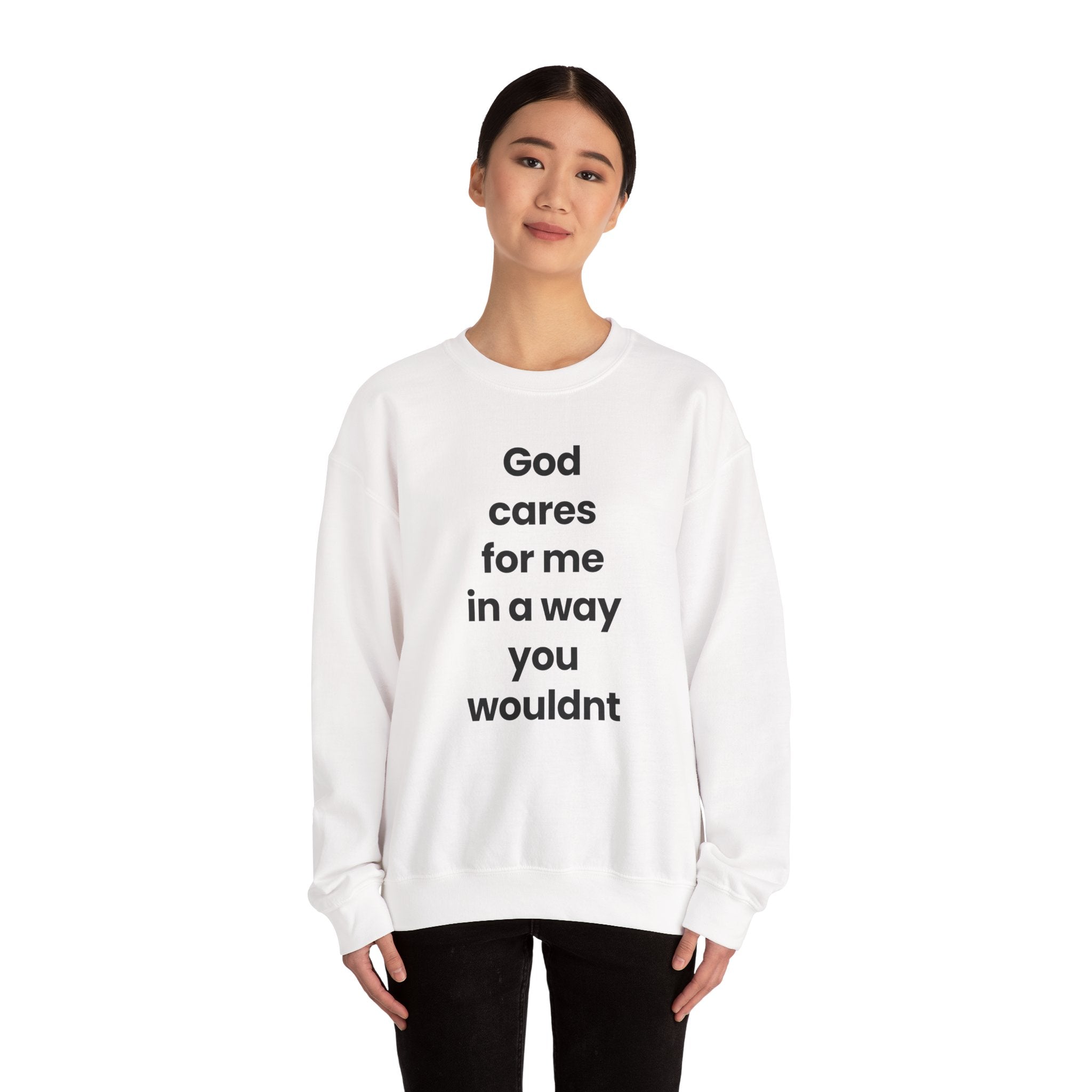 God Cares For Me - Sweatshirt